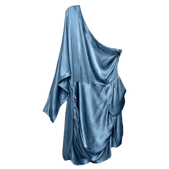 ELLIATT Saronic One-shoulder Dress in Blue XL - Picture 5 of 8